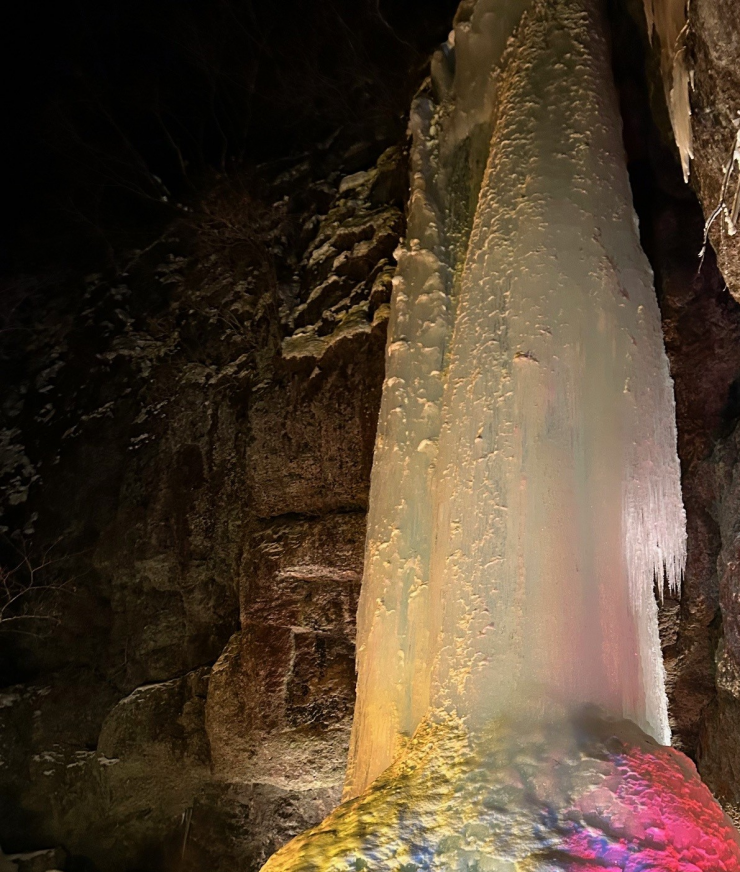 山彦の滝ナイトツアー（1/17）